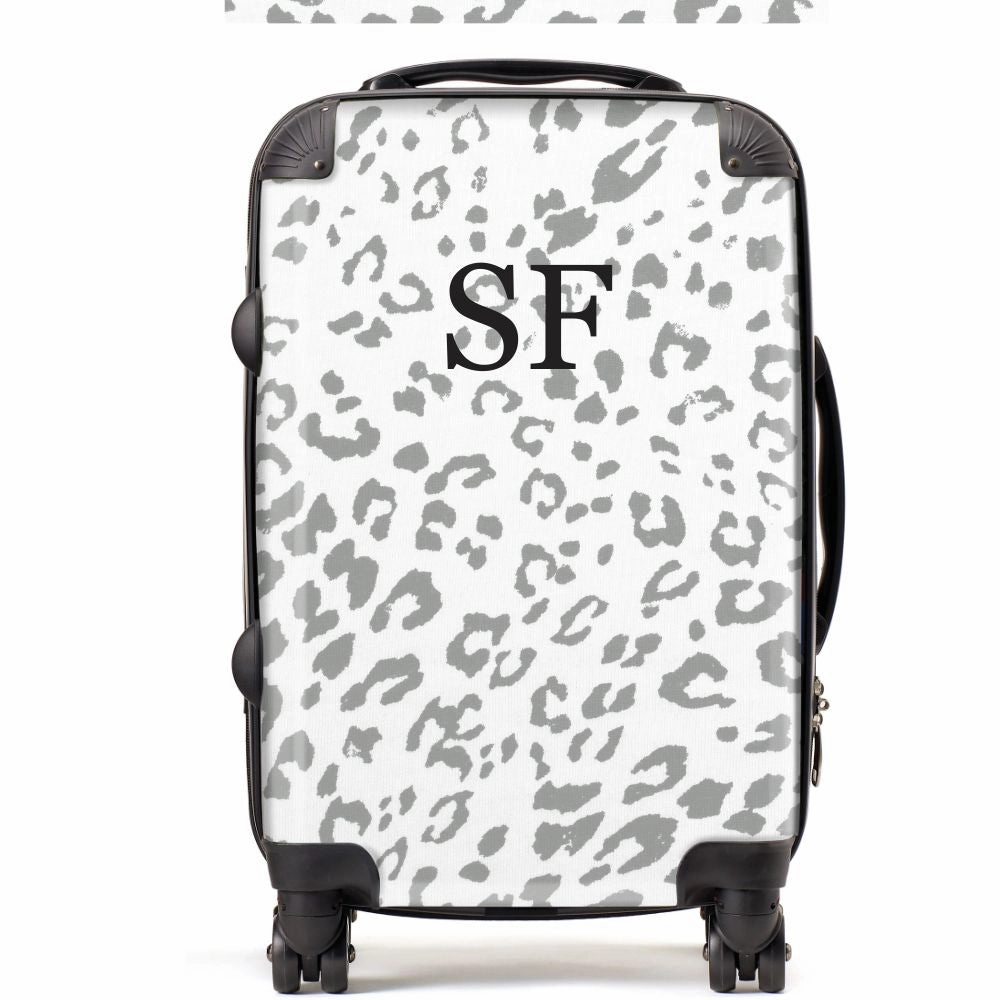 London Initials Graphic Personalised Suitcase
