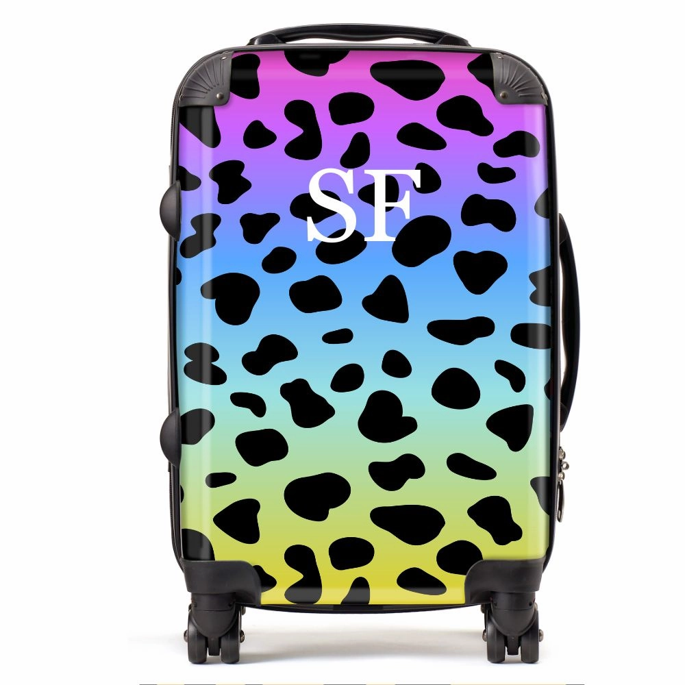 London Initials Graphic Personalised Suitcase