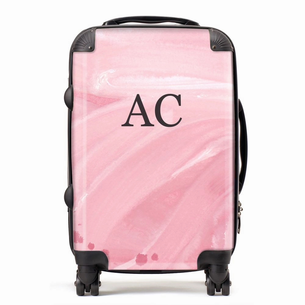 London Initials Graphic Personalised Suitcase