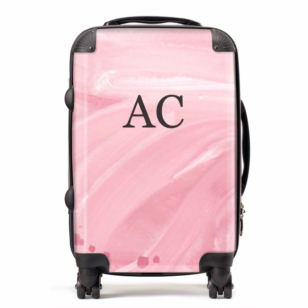London Initials Graphic Personalised Suitcase
