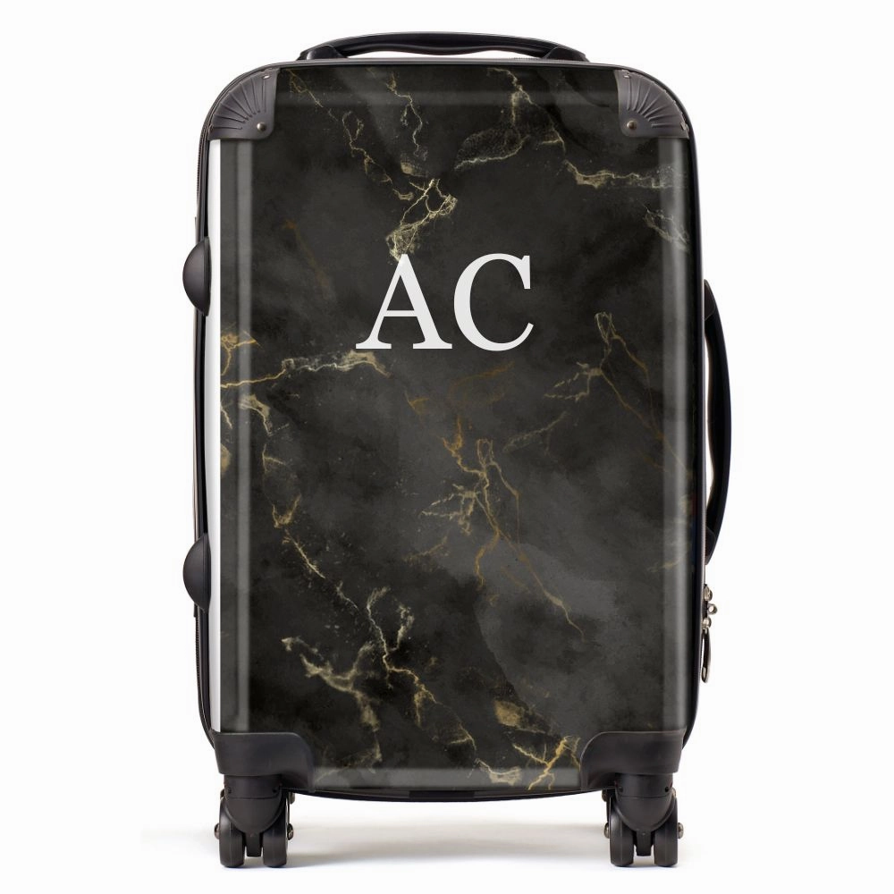 London Initials Graphic Personalised Suitcase