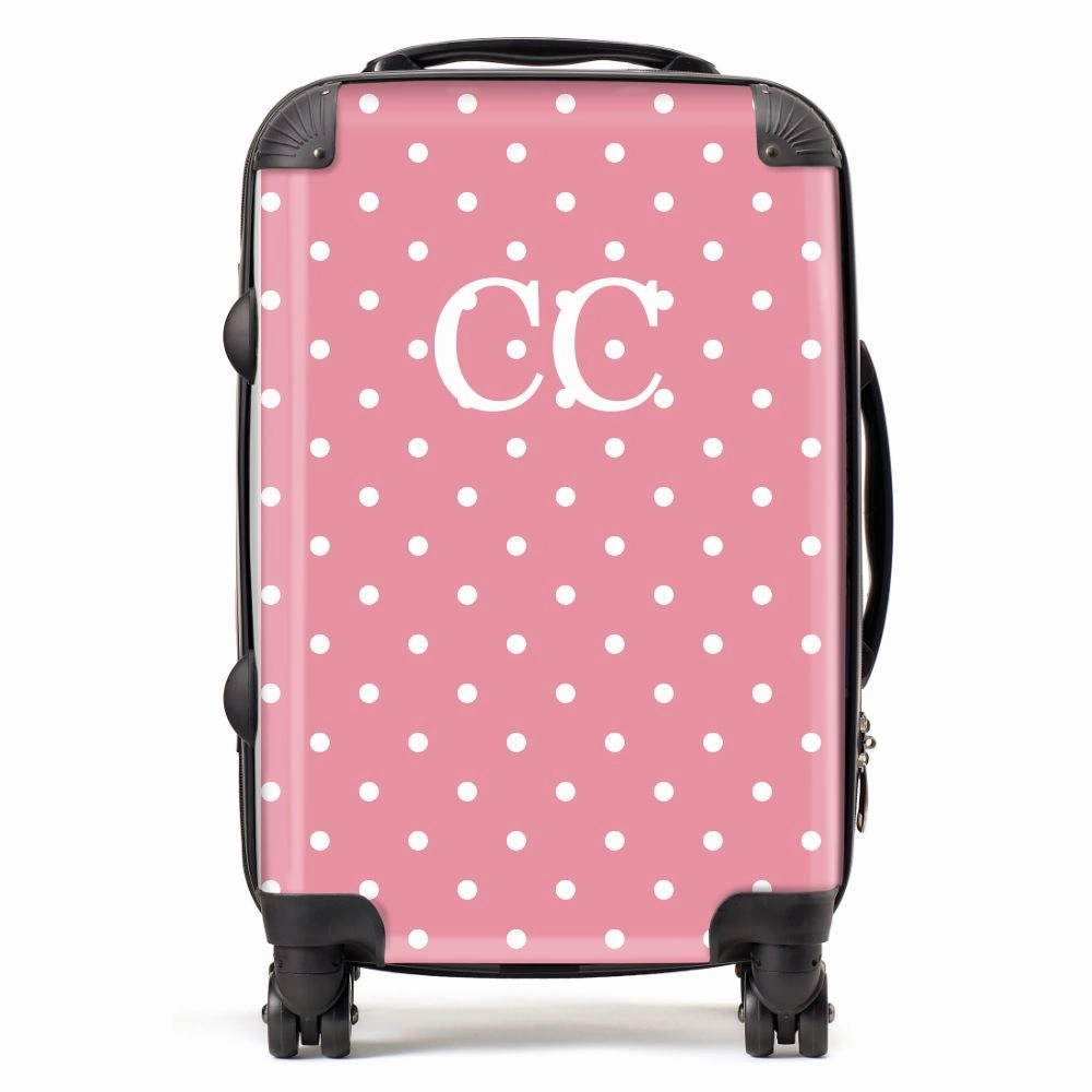 London Initials Graphic Personalised Suitcase