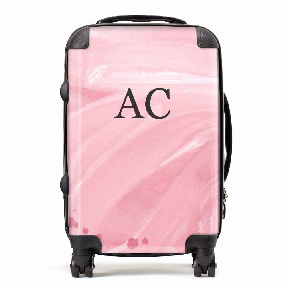 London Initials Graphic Personalised Suitcase