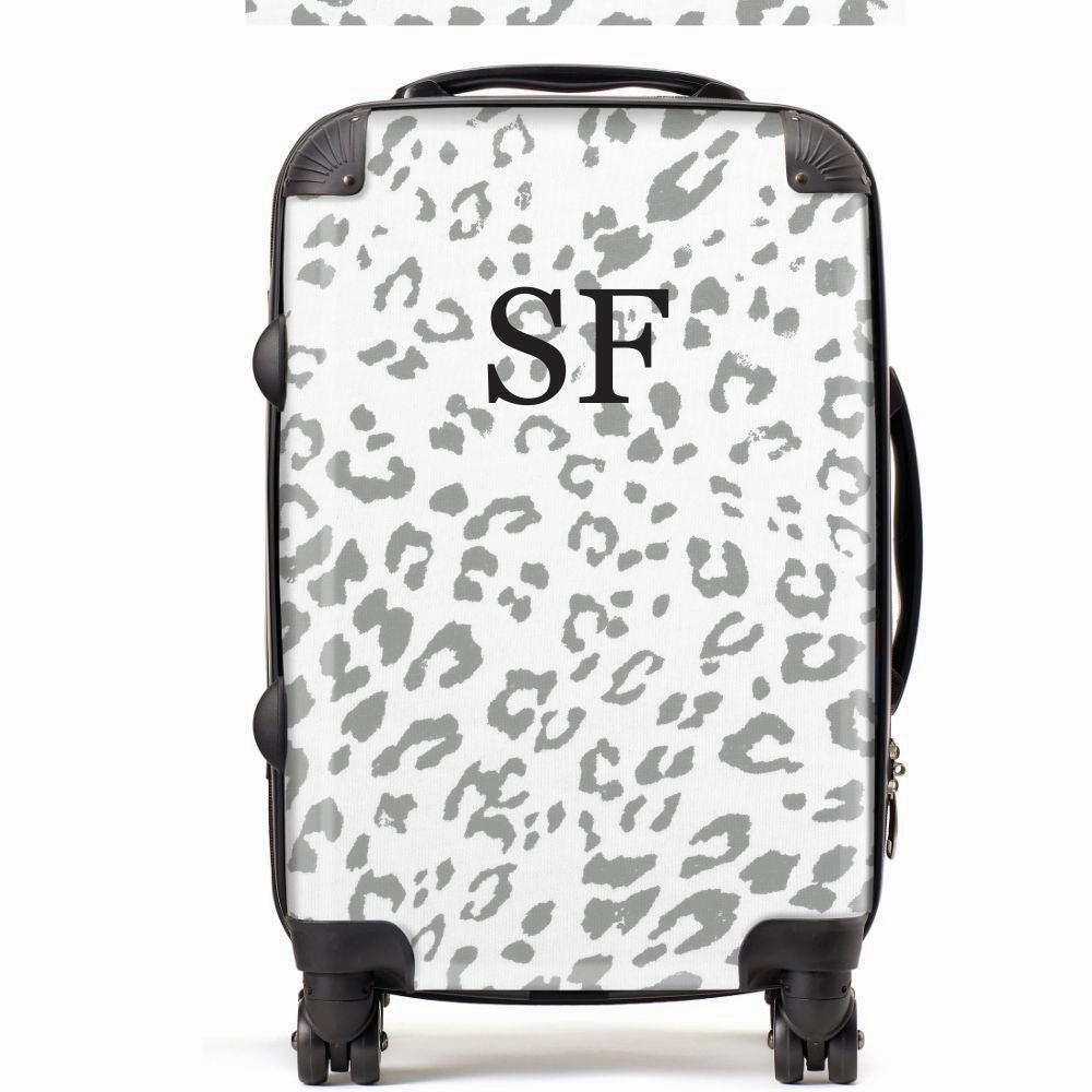 London Initials Graphic Personalised Suitcase
