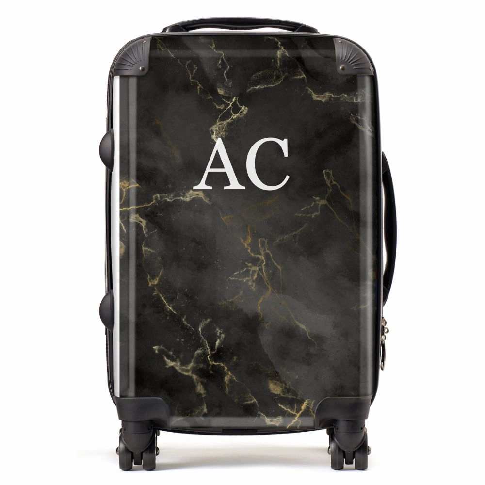 London Initials Graphic Personalised Suitcase