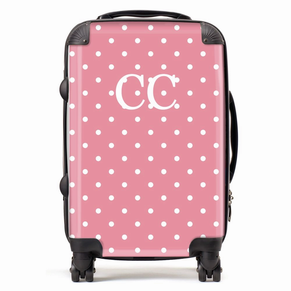 London Initials Graphic Personalised Suitcase