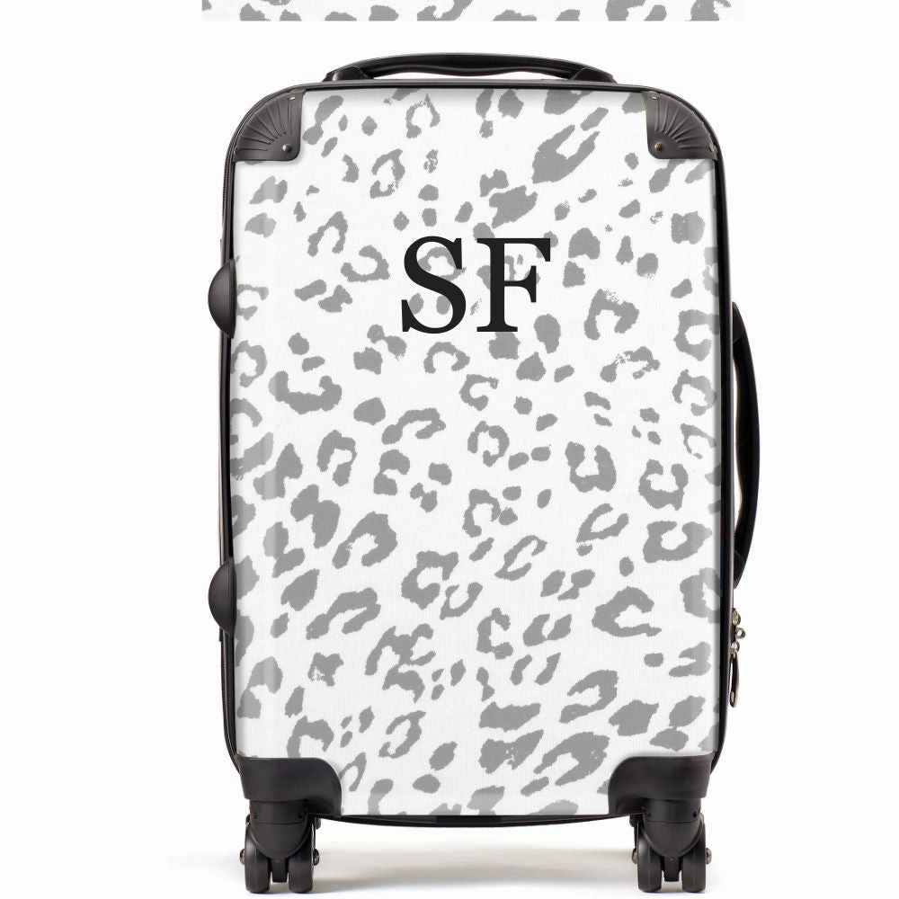 London Initials Graphic Personalised Suitcase