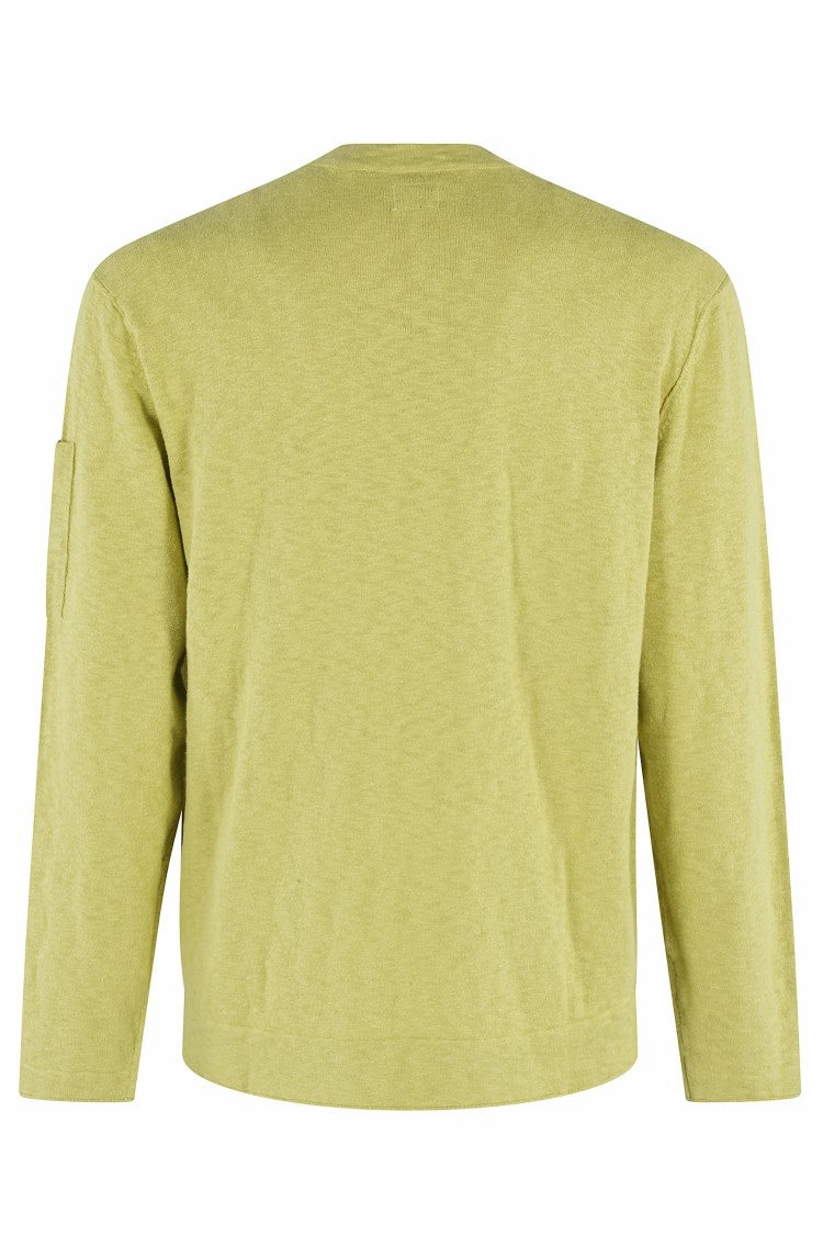 Long-Sleeved Knit With Lens Detail