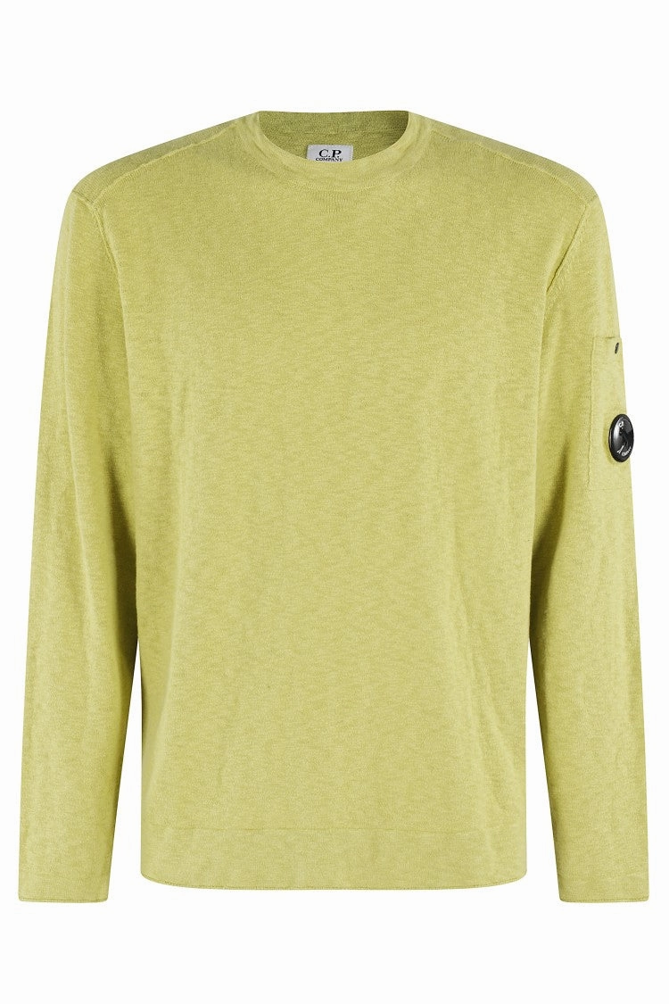 Long-Sleeved Knit With Lens Detail designer sweaters outlet