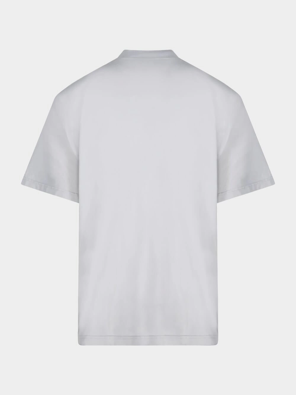Loop Sports Icon Medium Fit T-Shirt in Dirty White