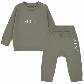 Lounge Mini Infants Sweatshirt & Jogger Set Holiday Collection - holiday outfits clearance