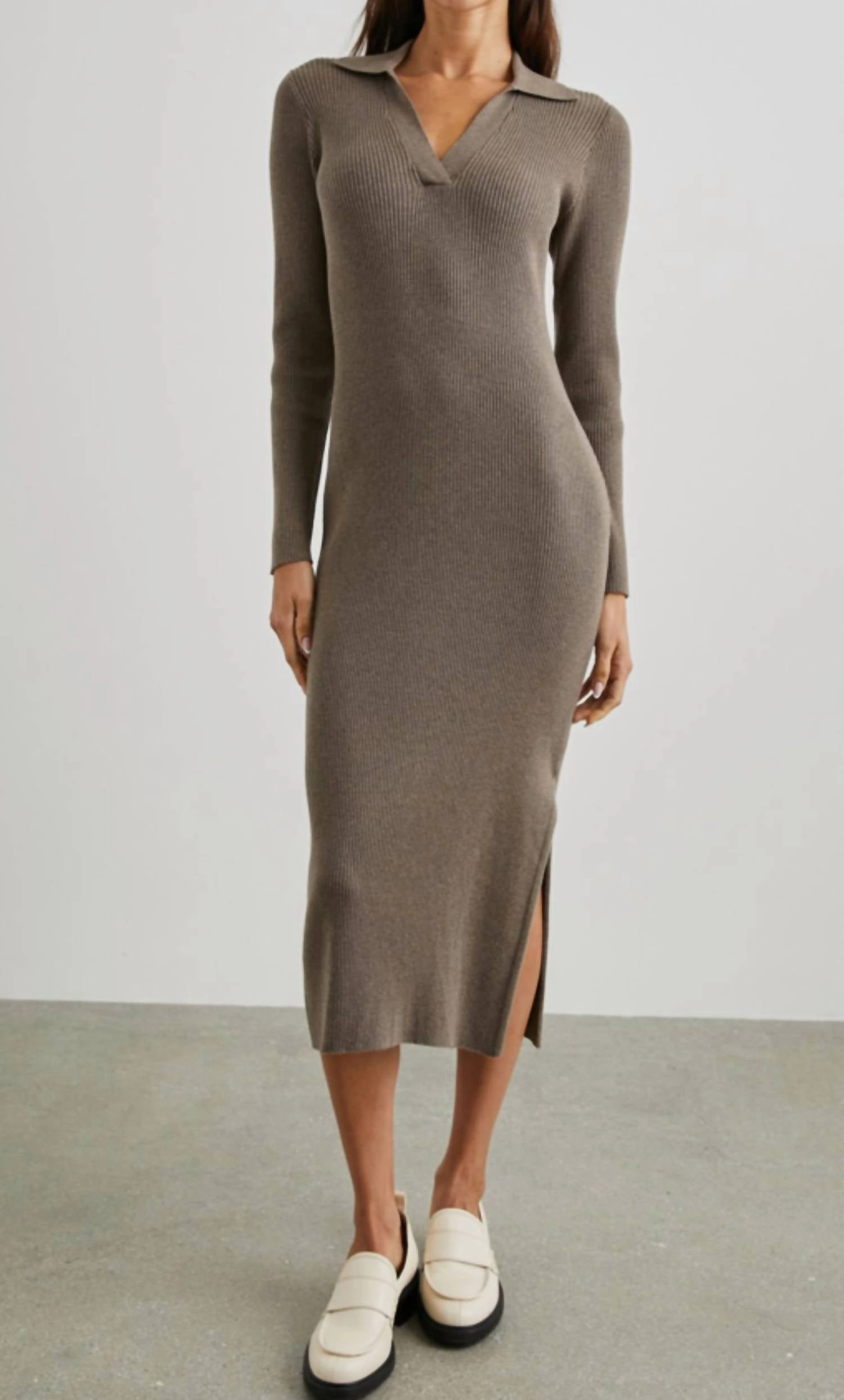 Luciana Dress In Latte