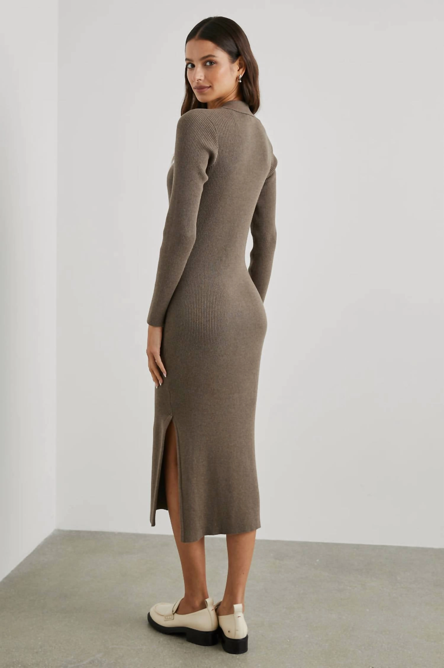 Luciana Dress In Latte