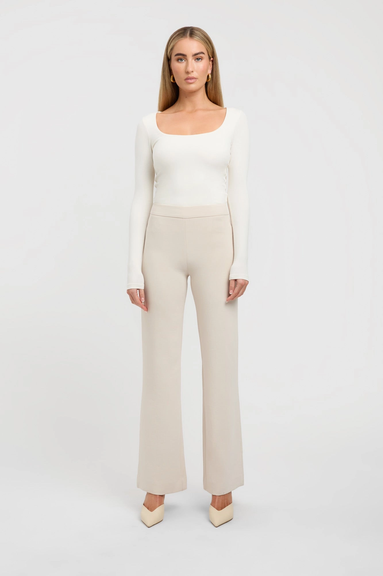 Lux Long Flare Pants affordable womens bottoms sale