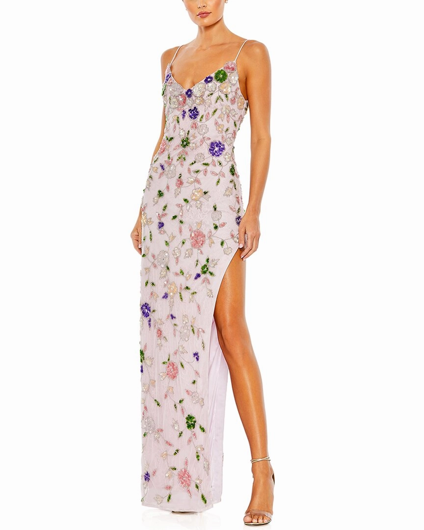 Mac Duggal Embellished Lace Gown