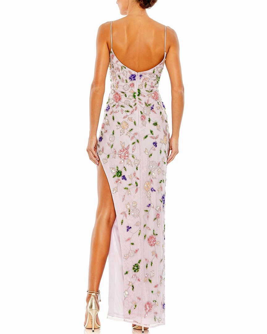 Mac Duggal Embellished Lace Gown