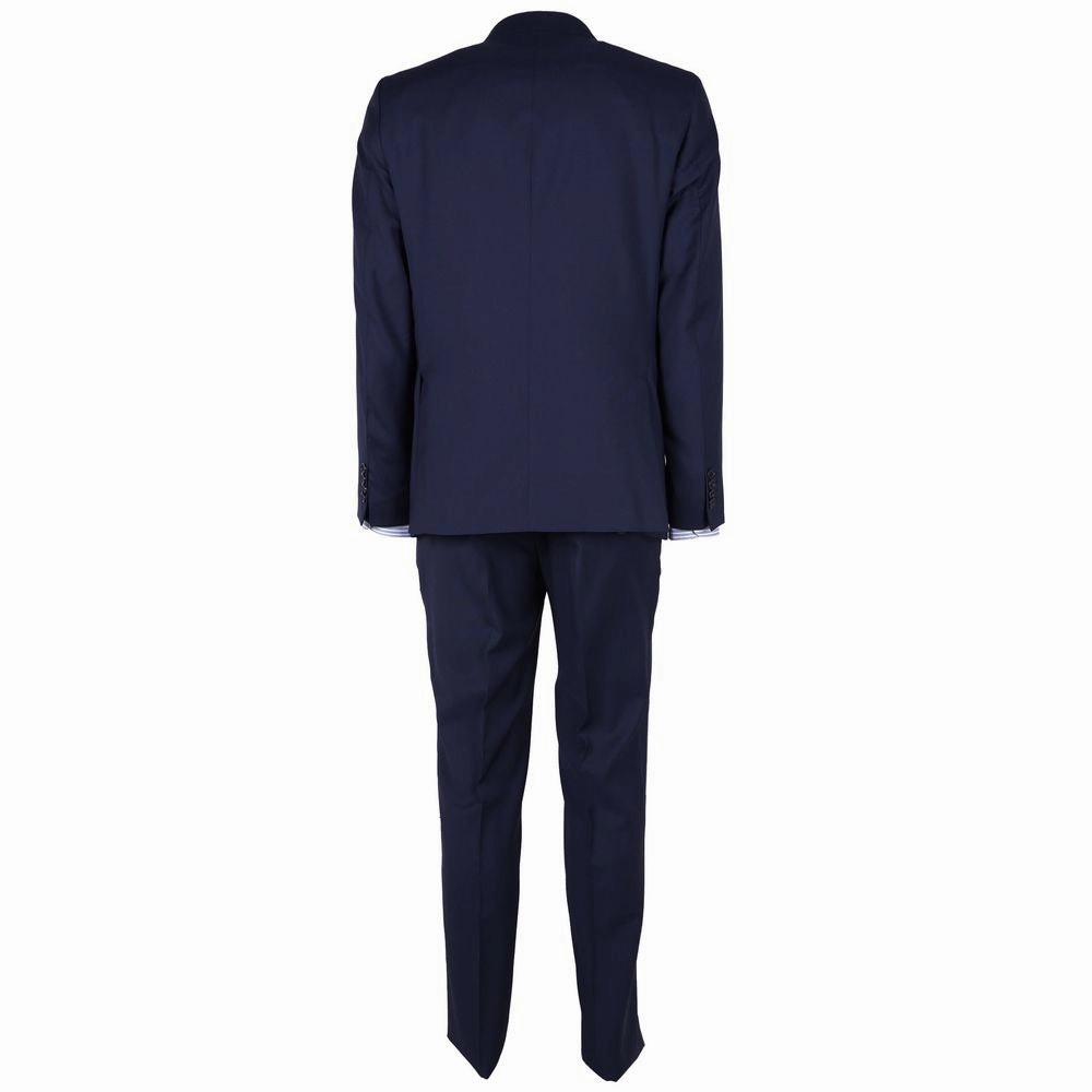 Made in Italy Elegant Men's Wool Suit in Classic Men's