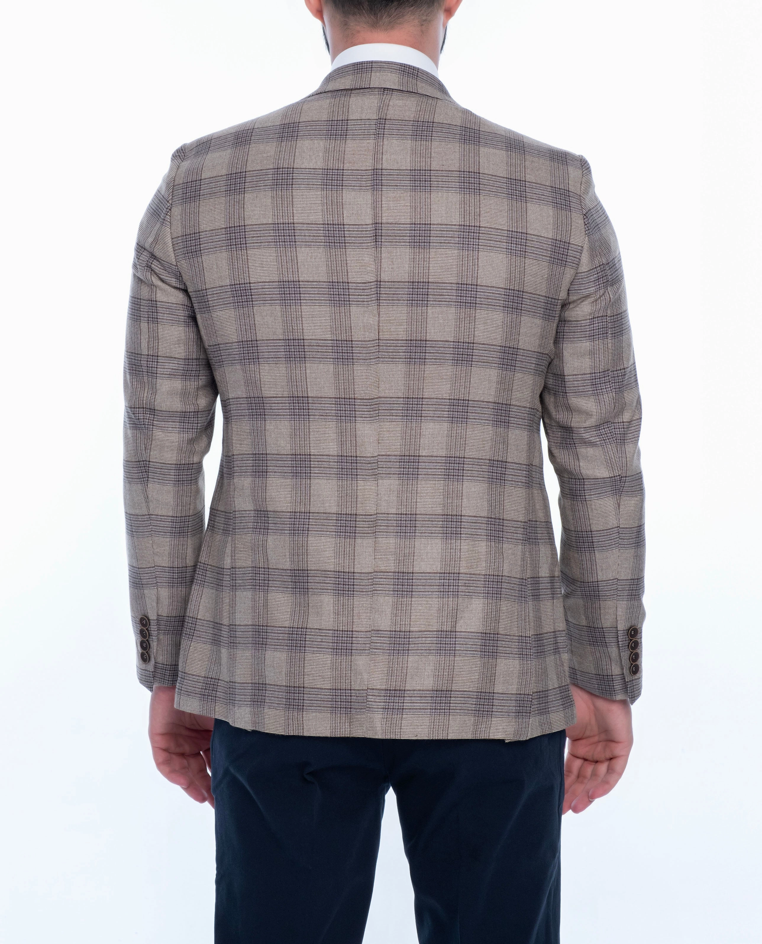 MAGNUM REGULAR FIT PLAID SPORT COAT