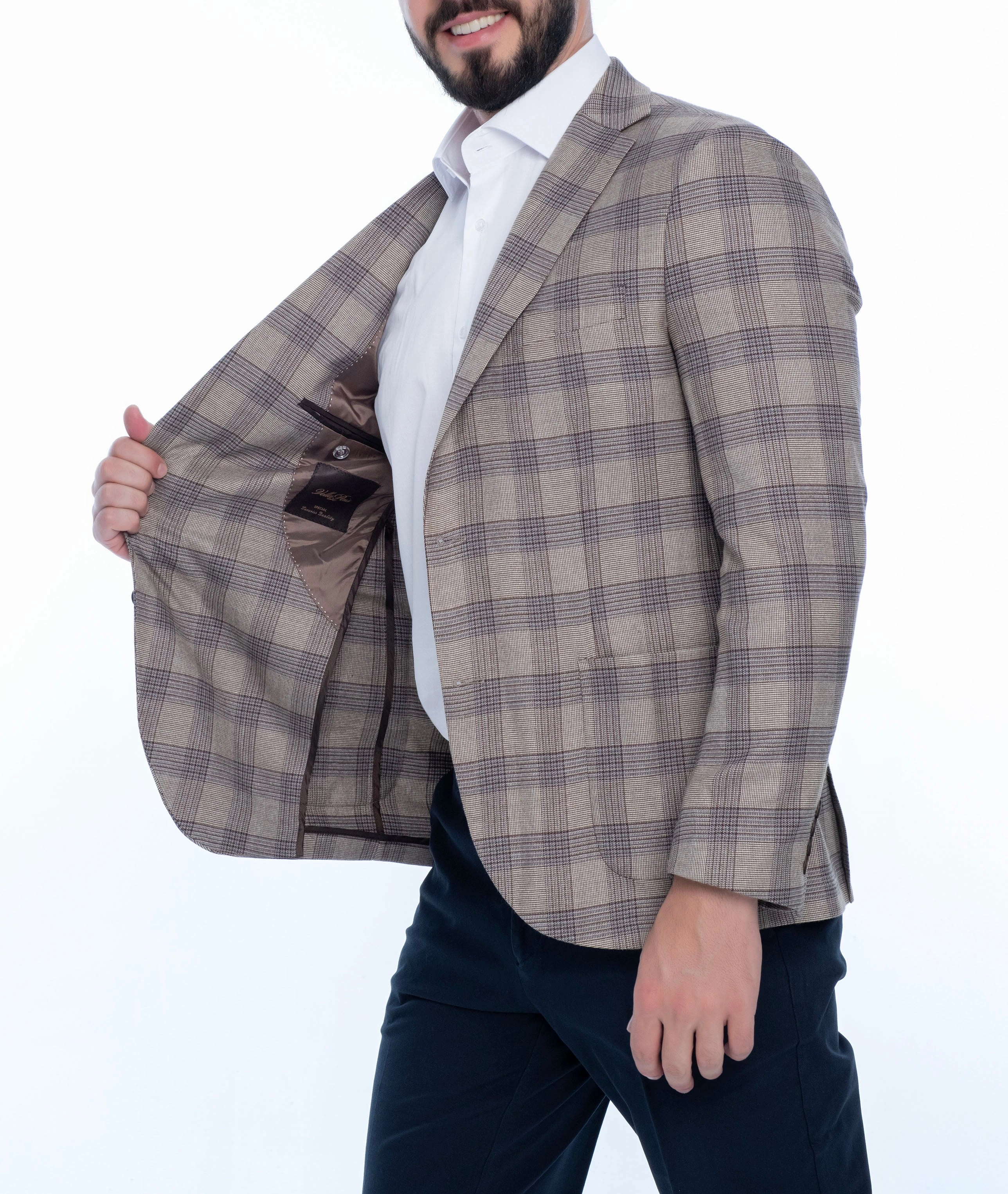 MAGNUM REGULAR FIT PLAID SPORT COAT