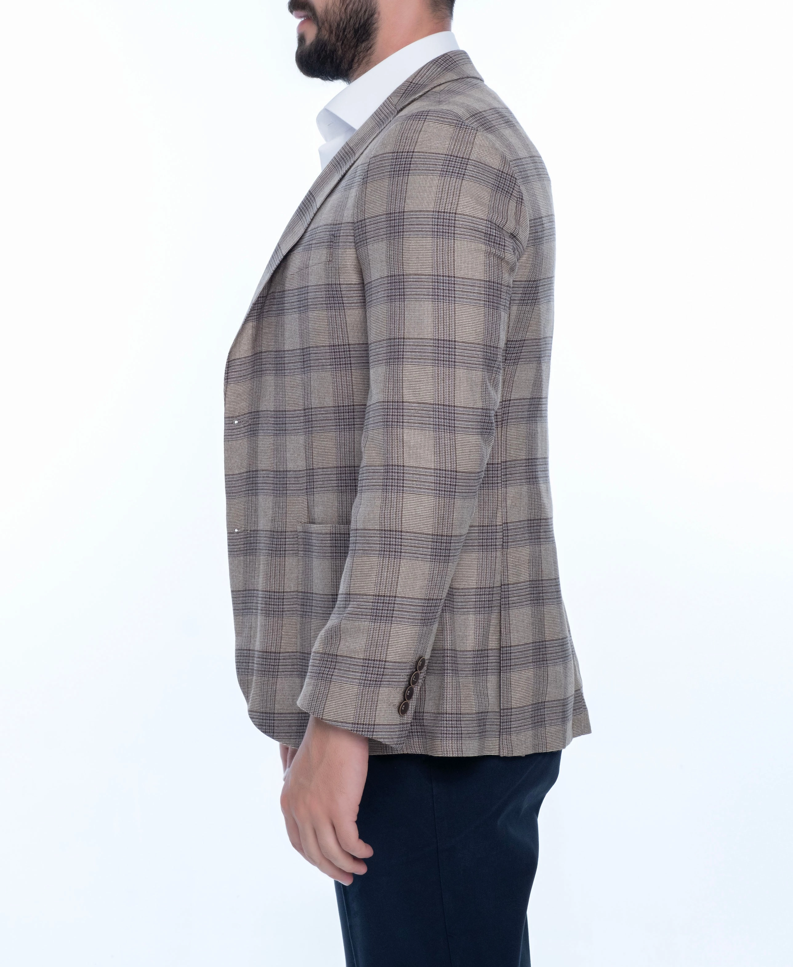 MAGNUM REGULAR FIT PLAID SPORT COAT