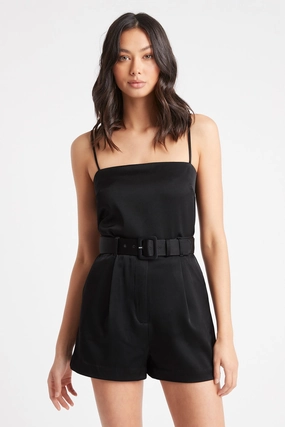 Majestic Belted Shorts womens chinos discount