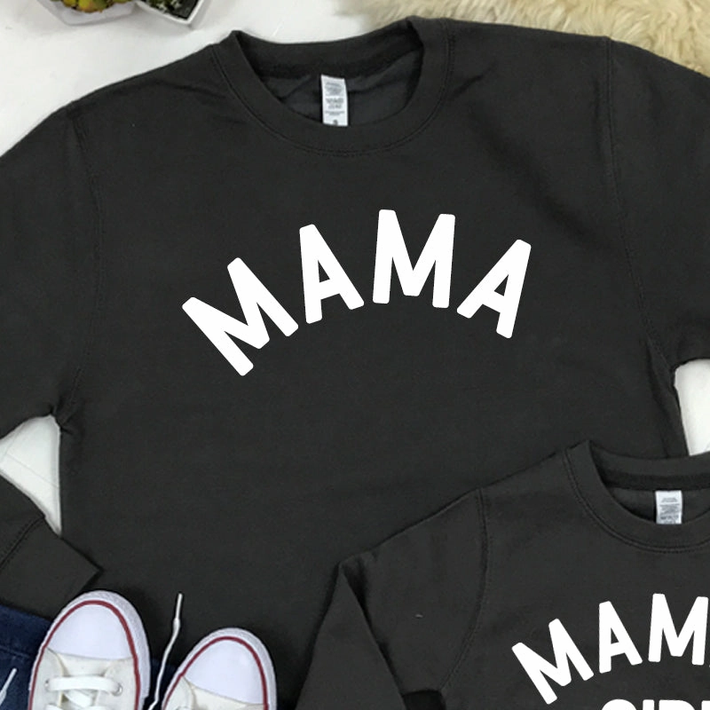 Mama & Mama's Boy Classic Sweatshirts Storm Grey (MRK X)