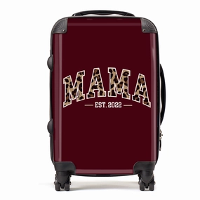 Mama Leopard Varity Established Personalised Suitcase Holiday Collection - vacation wear sale