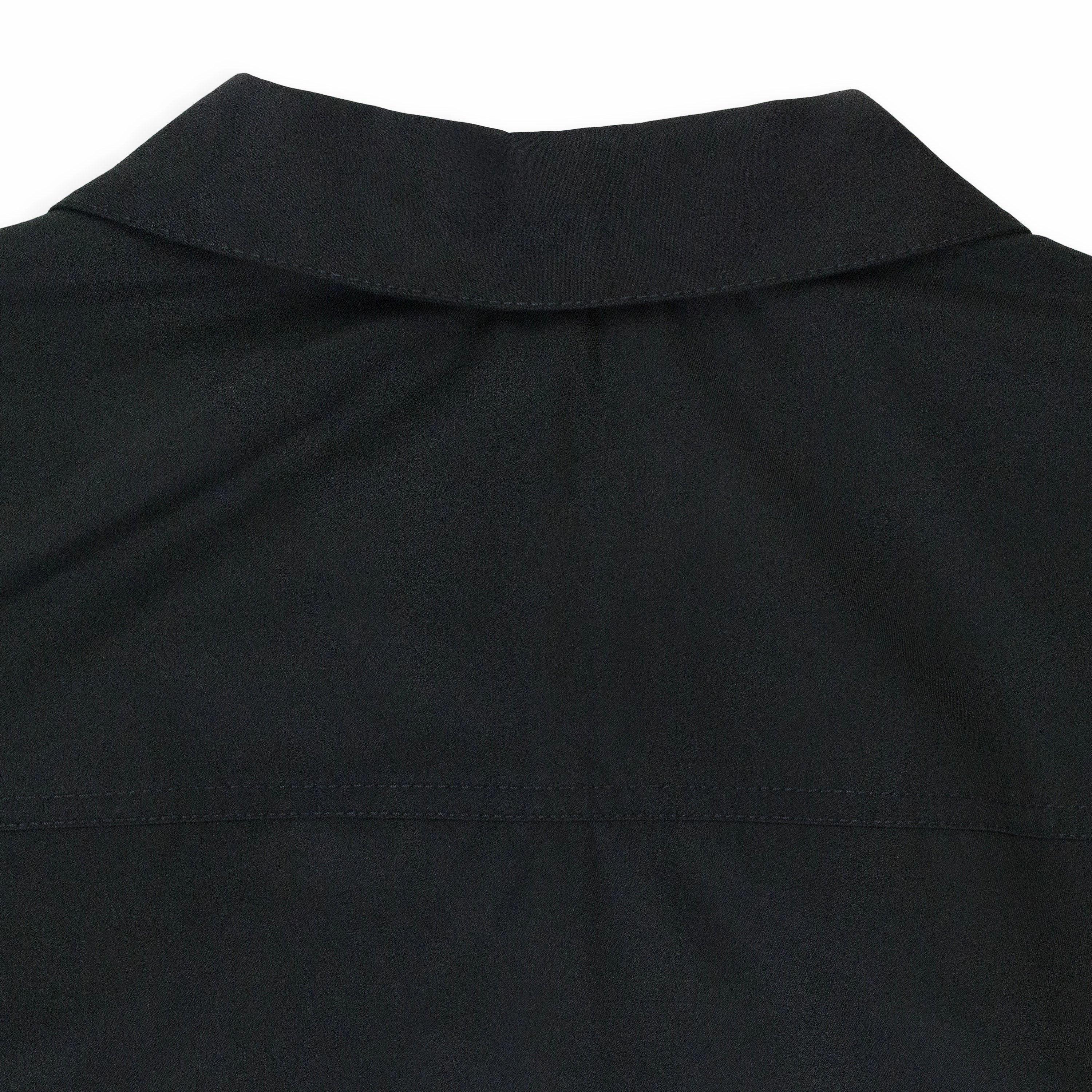 MANAJEL COTTON ZIP BLACK WORK JACKET