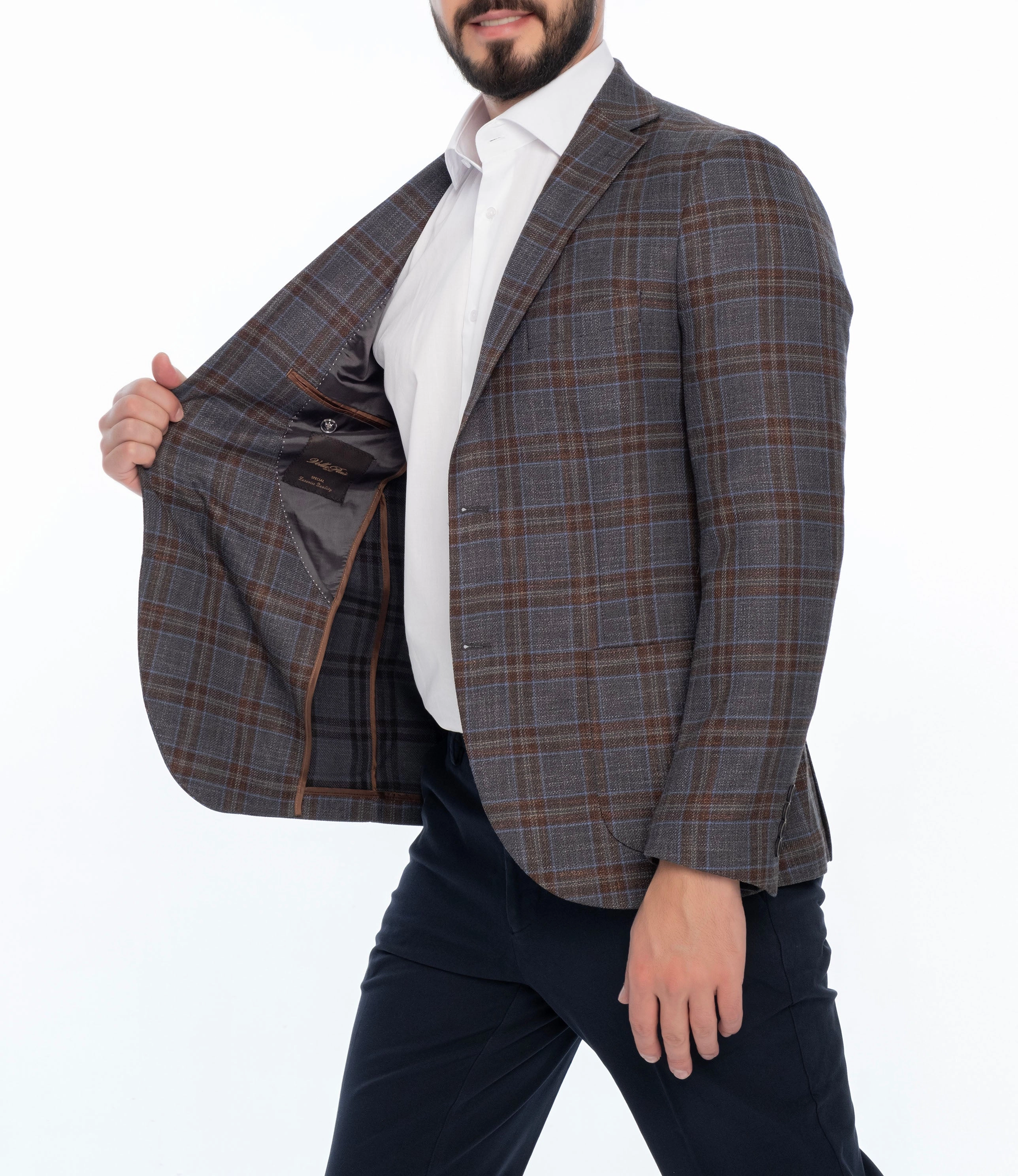 MARION REGULAR FIT PLAID SPORT COAT