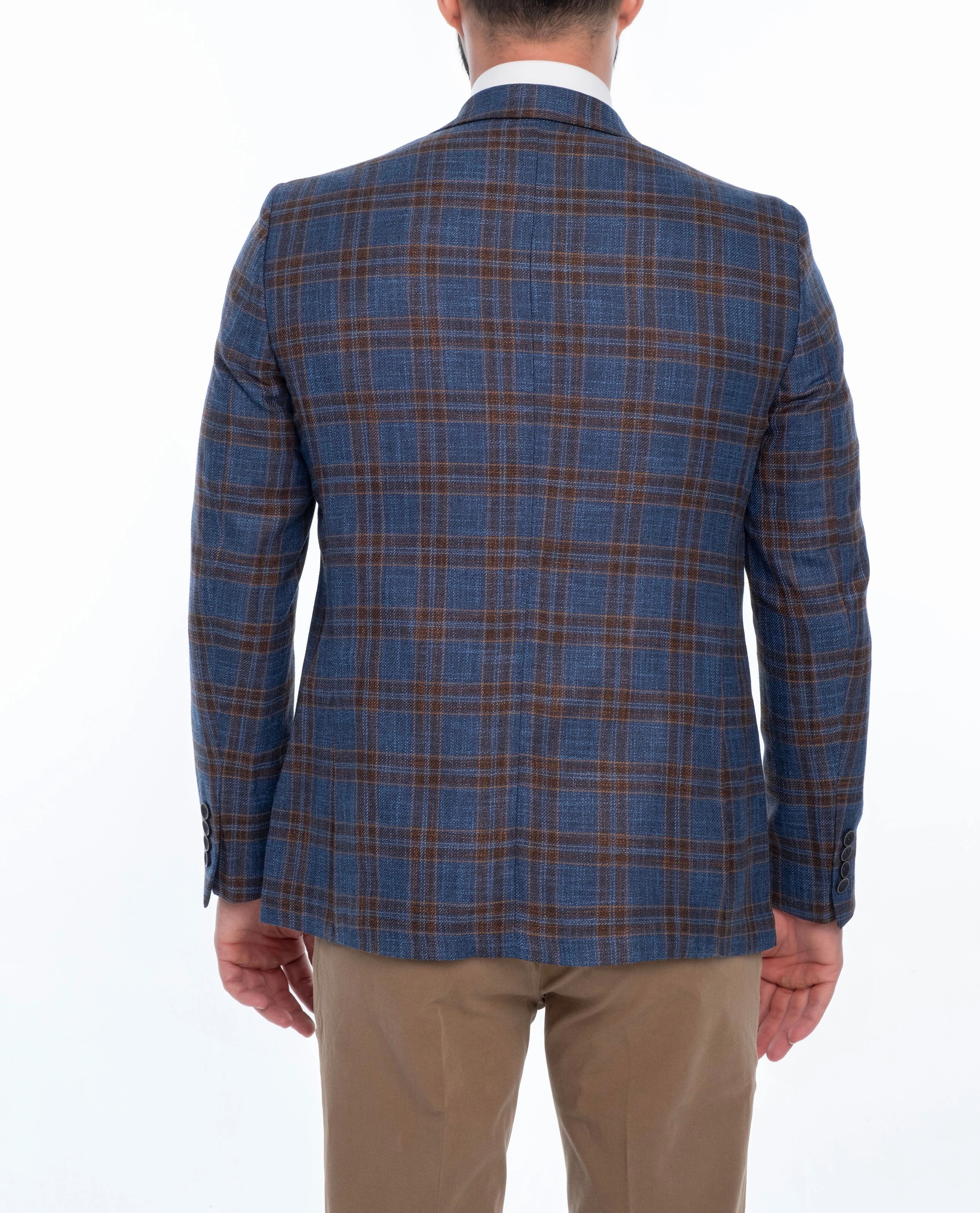 MARION REGULAR FIT PLAID SPORT COAT