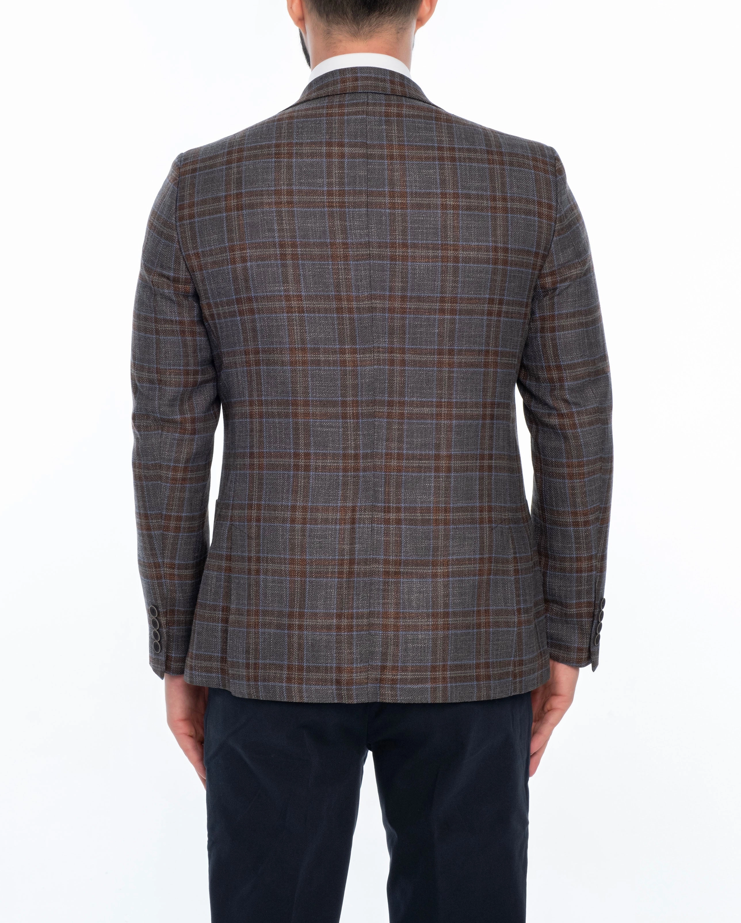 MARION REGULAR FIT PLAID SPORT COAT
