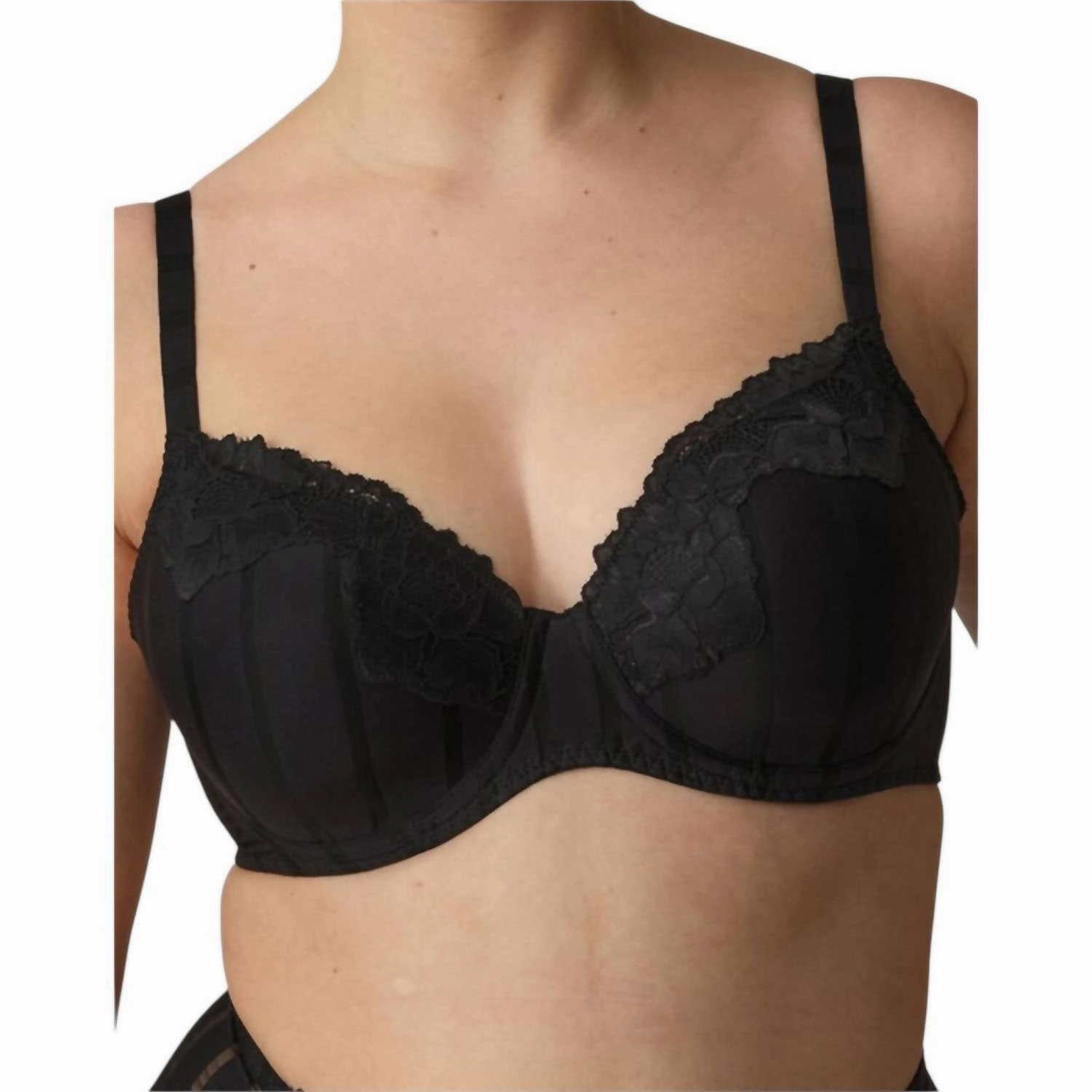 Martin Padded Heartshape Bra In Black