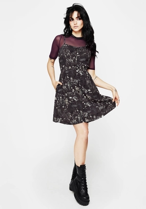 Melancholia Button Up Mini Apron Dress Dresses Womens - women's dresses clearance