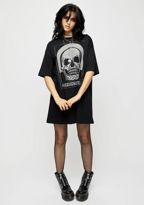 Memento Mori Tee Dress Dresses Womens - women's dresses clearance