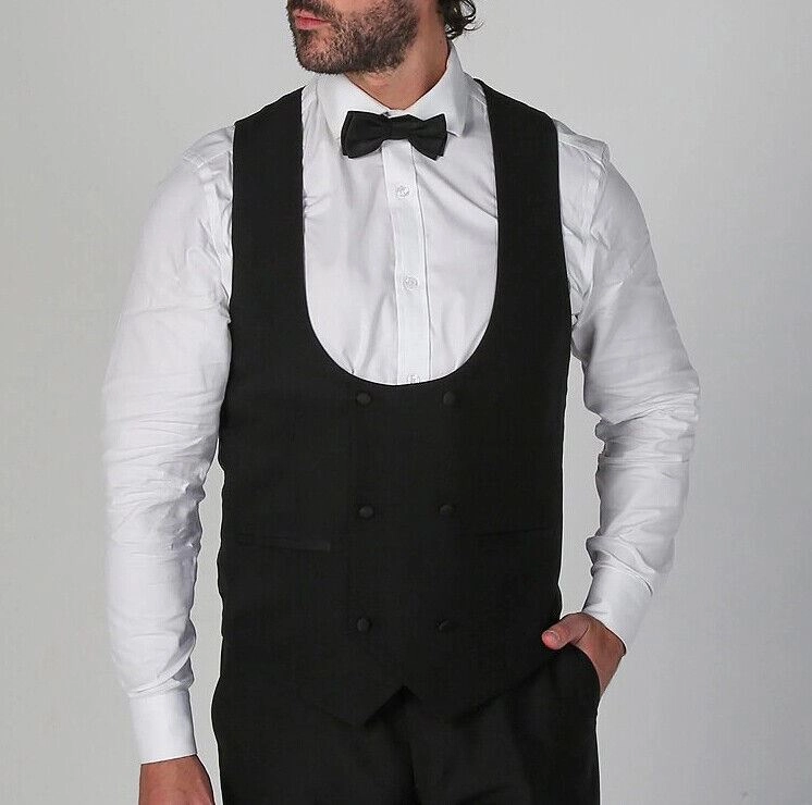 Men's Black 3 Piece Tuxedo Suit
