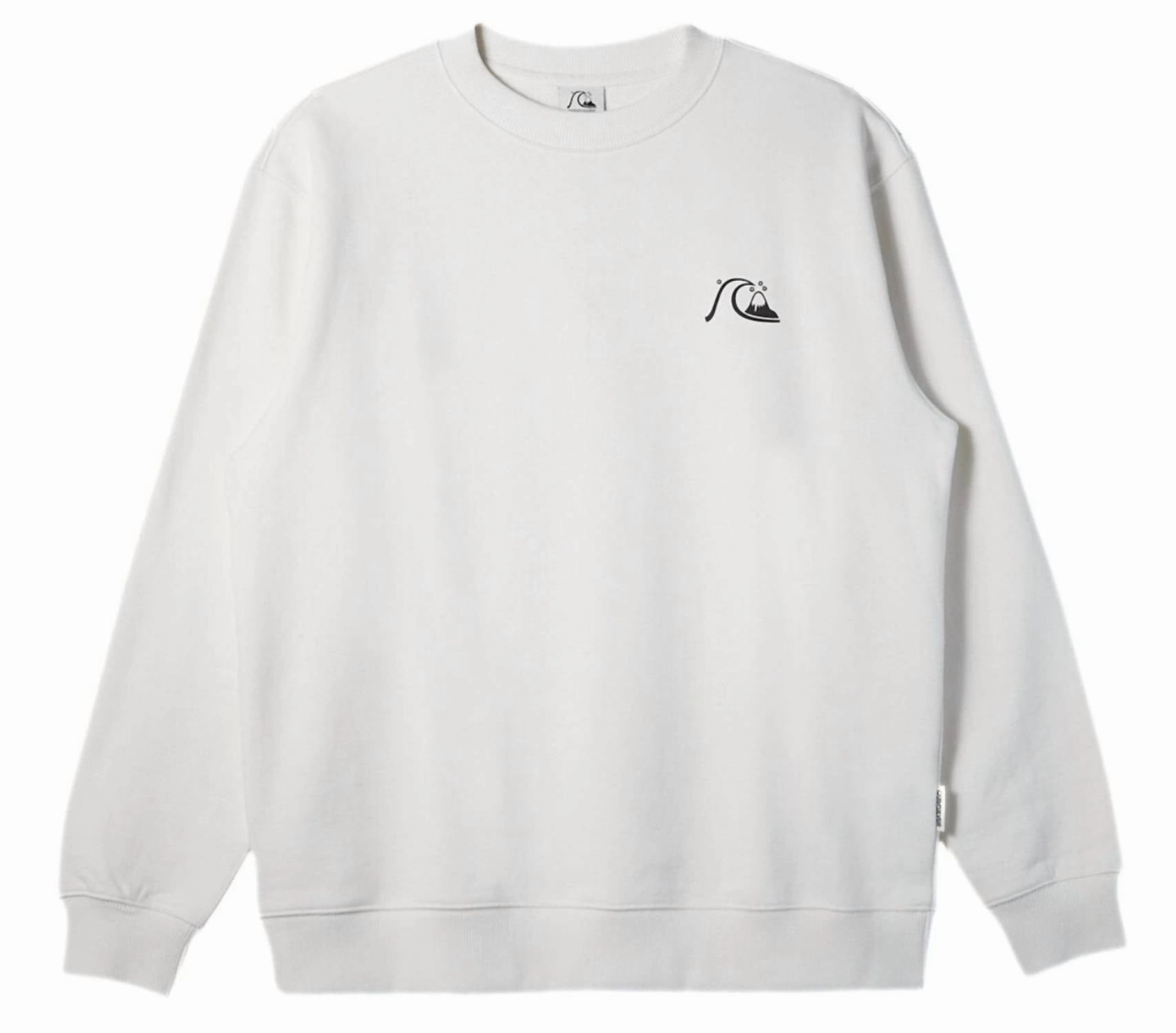 Men's Dna Bubble Logo Crew In Vintage White knit sweaters cheap