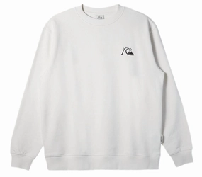 Men's Dna Bubble Logo Crew In Vintage White knit sweaters cheap
