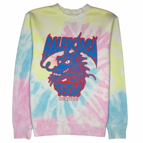 Men's Dragon Crew Neck Sweater In Cotton Candy designer sweaters outlet