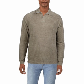 Mens Zipper Nylon Mock Turtleneck Sweater knit sweaters cheap