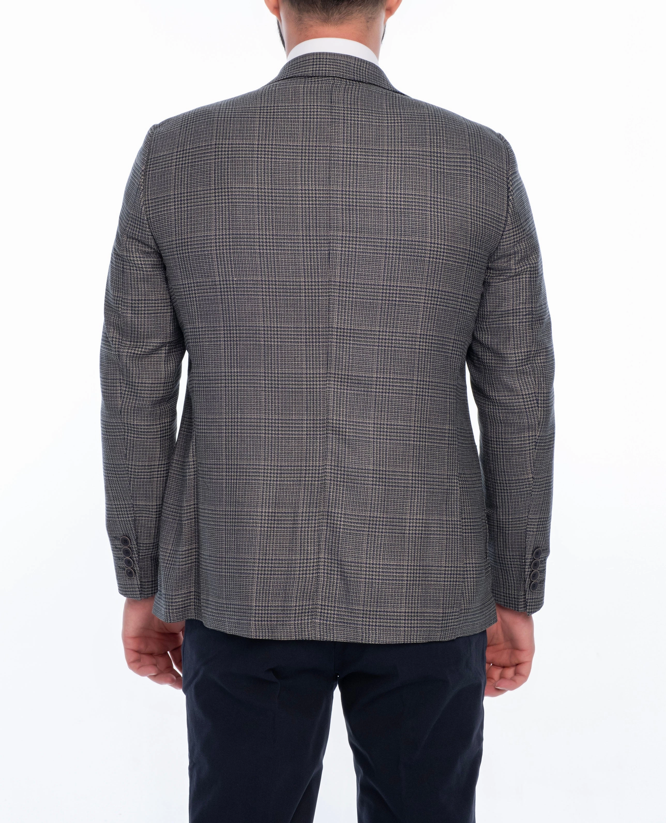 MERCI REGULAR FIT PLAID SPORT COAT