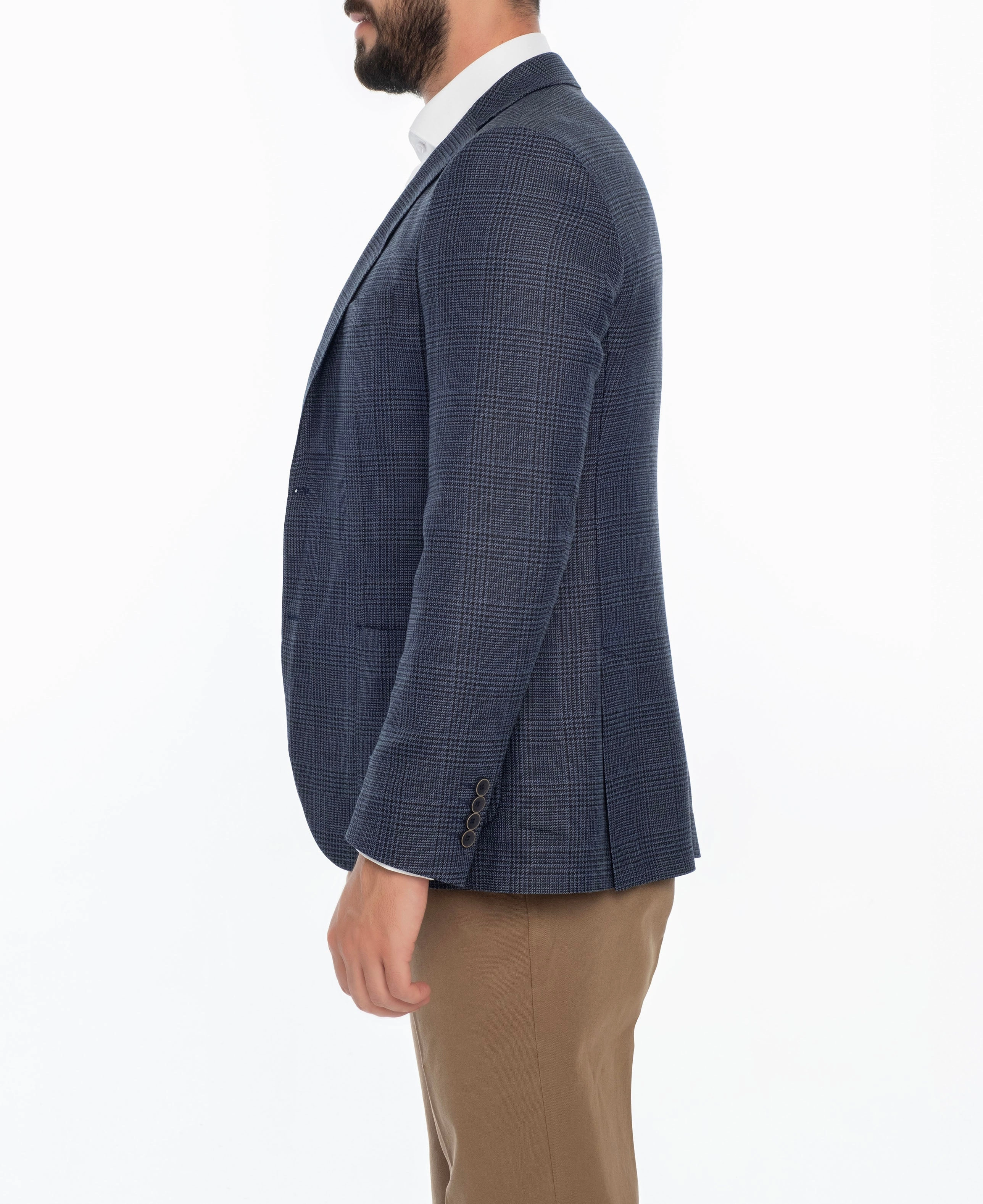 MERCI REGULAR FIT PLAID SPORT COAT