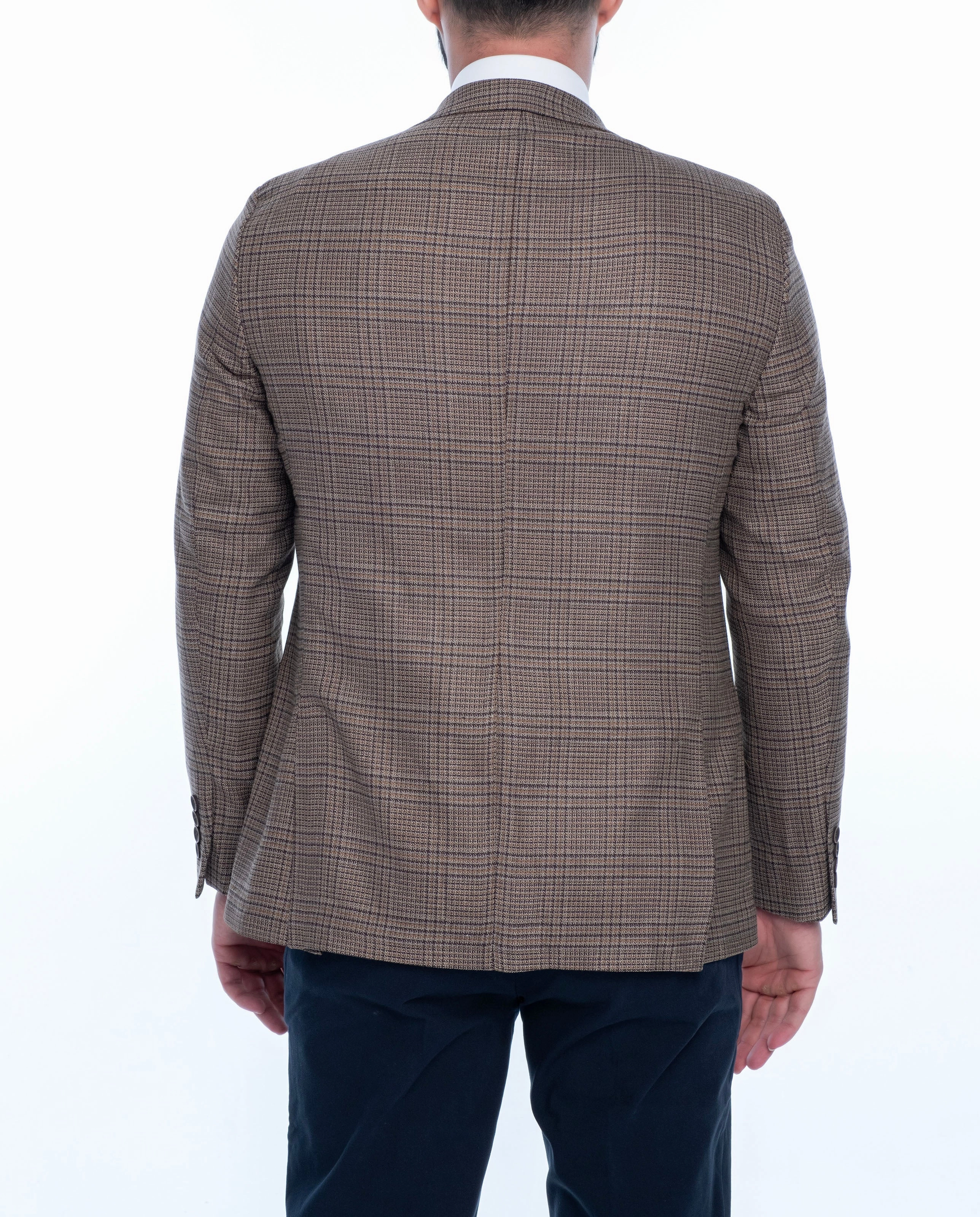 MERCI REGULAR FIT PLAID SPORT COAT