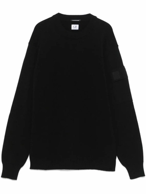 Metropolis Extra Fine Merino Wool Crewneck Sweater designer sweaters outlet