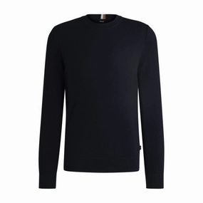 Micro-structured sweater in cotton turtleneck sweaters sale