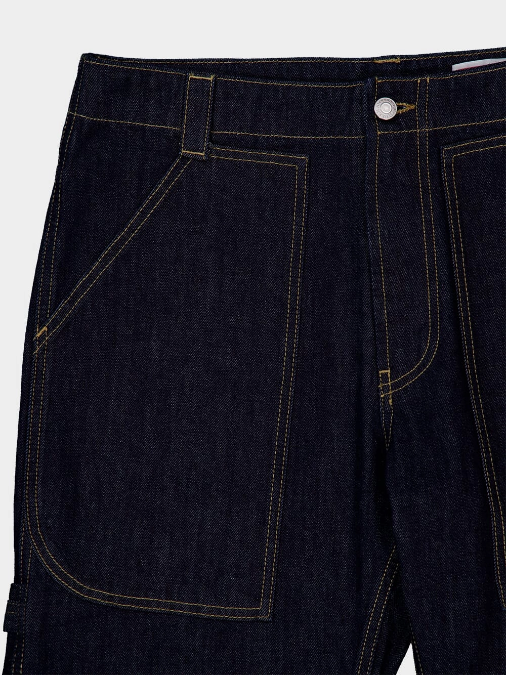 Mid-Rise Straight Jeans