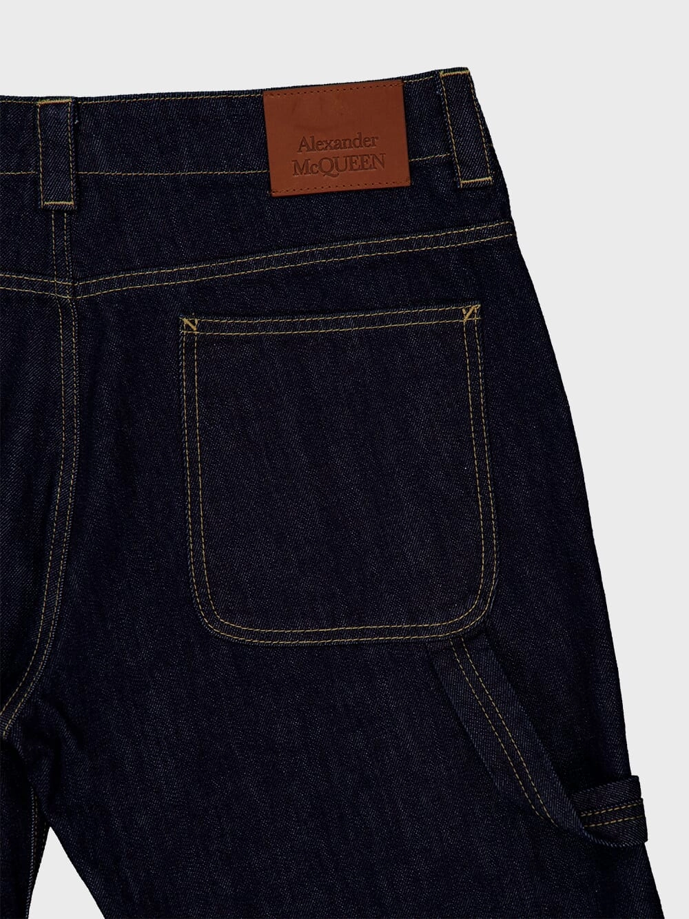 Mid-Rise Straight Jeans