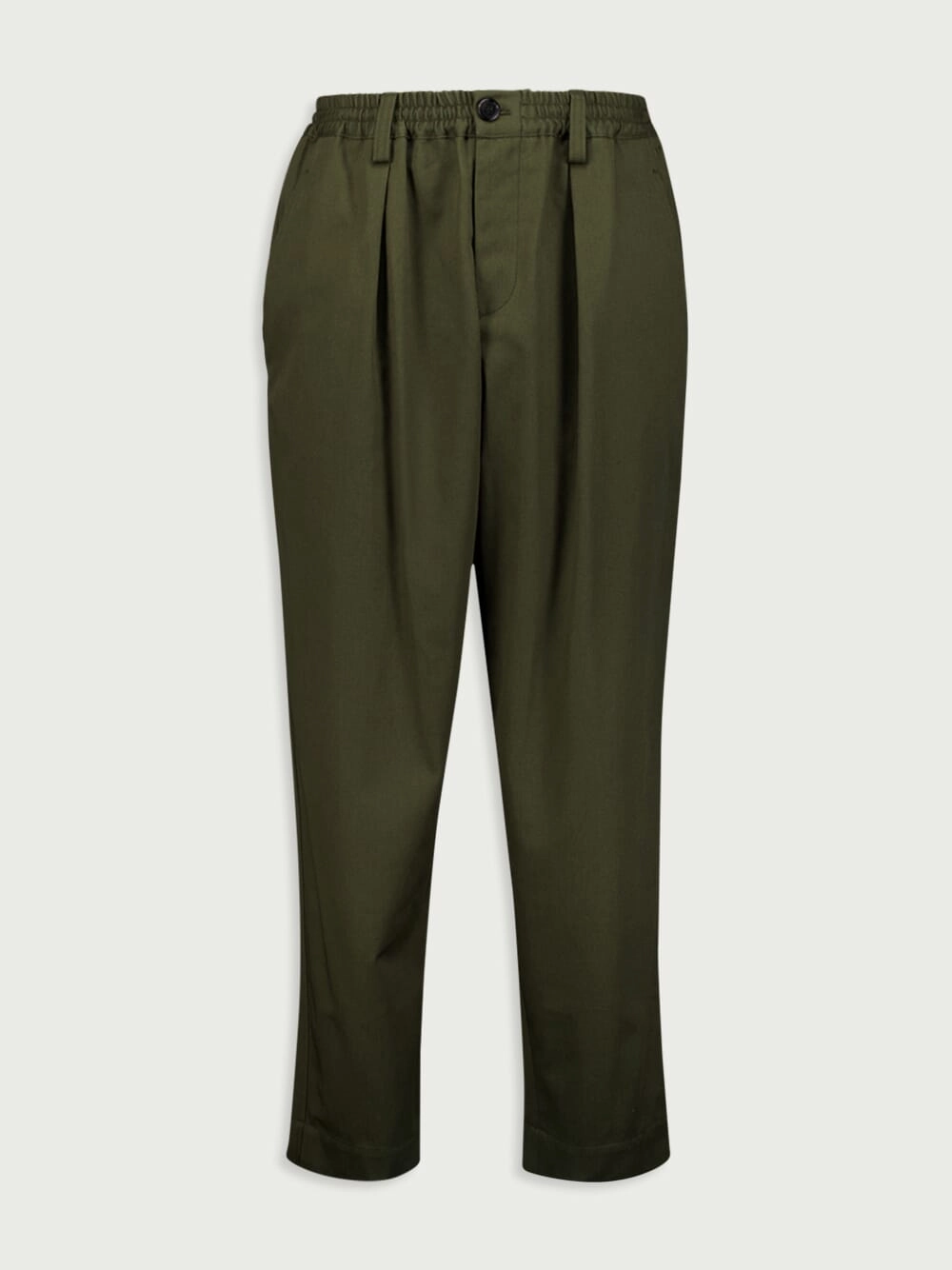 Mid-Rise Tapered-Leg Cotton Trousers Bottoms Mens - cheap mens shorts online