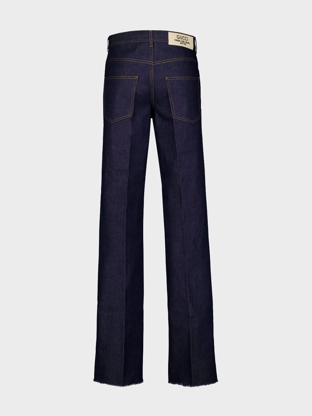Mid-Rise Wide-Leg Jeans