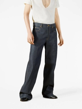 Mid-Rise Wide-Leg Jeans Bottoms Mens - cheap mens shorts online