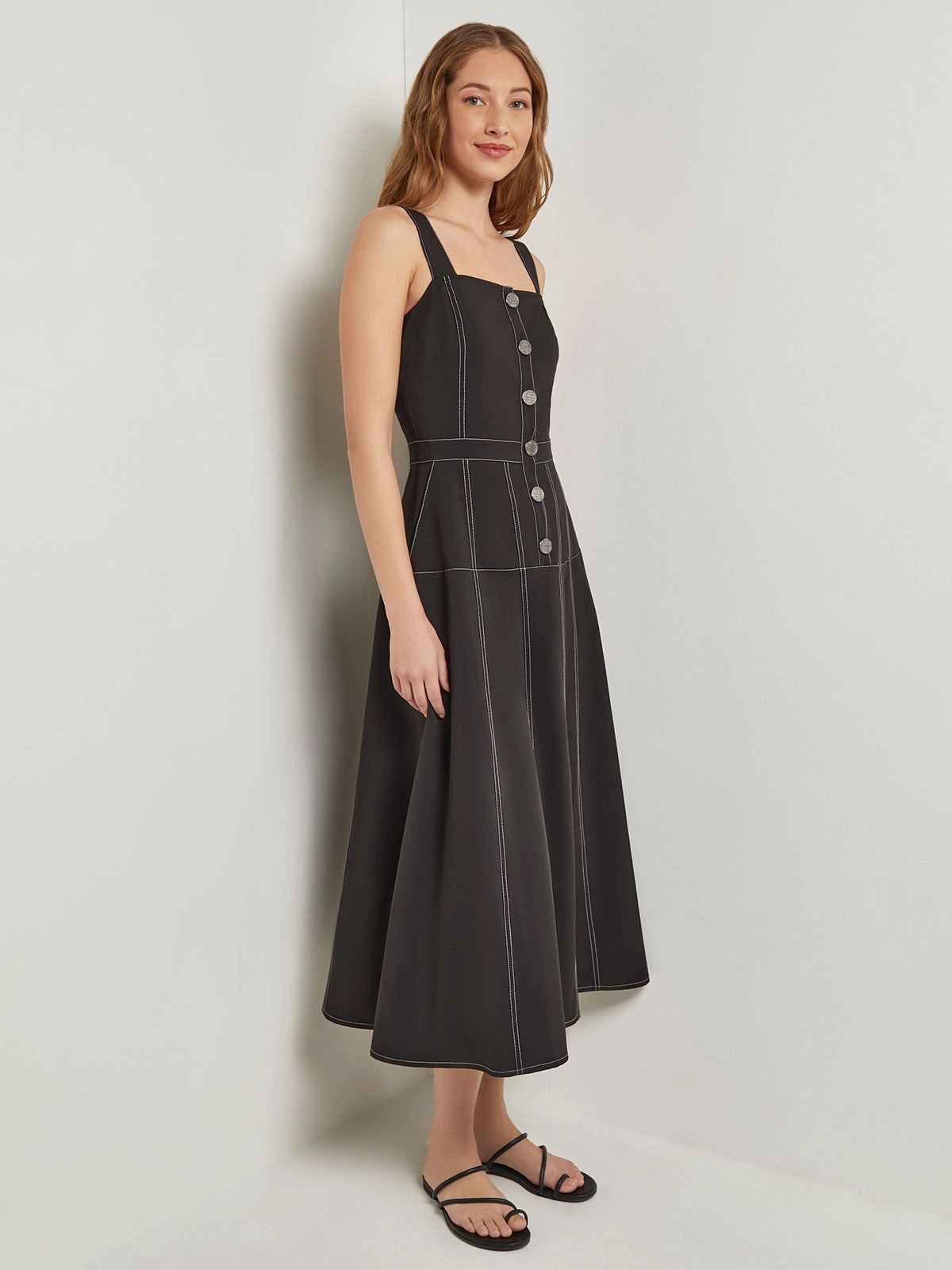 Midi Fit & Flare Dress